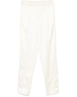 Jil Sander Gerade Hose Mit Stretchbund - Weiß