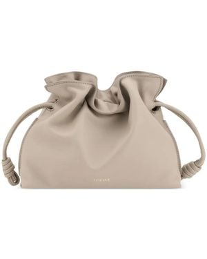 Loewe Mini Flamenco Clutch Bag - Natural