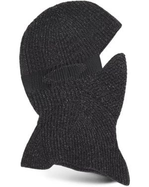 Oakley Pro Zw Ribbed-Knit Balaclava - Black