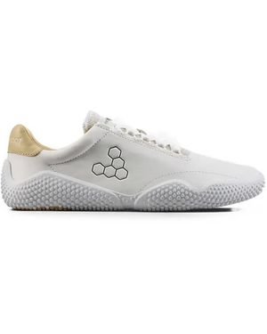 Vivobarefoot Motus Studio Leather Trainers - White