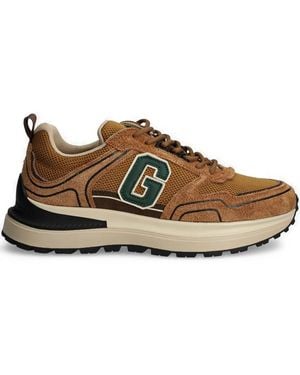 GANT Zapatillas con parche del logo - Marrón