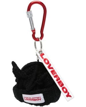Charles Jeffrey Portachiavi Chunky Ears Beanie - Bianco
