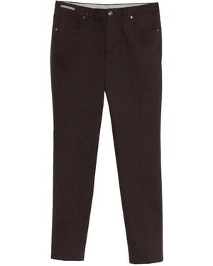 Corneliani Cotton Trousers - Black