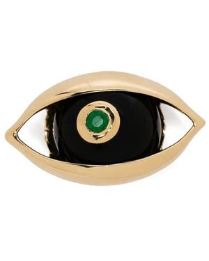 ZEEMOU ZENG Broche En Jaune 18Ct Ornée De Diamants - Noir