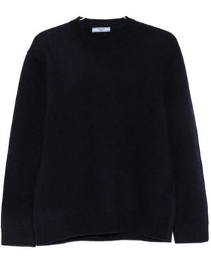 Prada Elbow-Patch Sweater - Noir