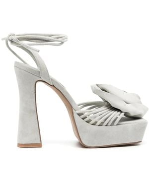 Senso Taya 135Mm Suede Sandals - White