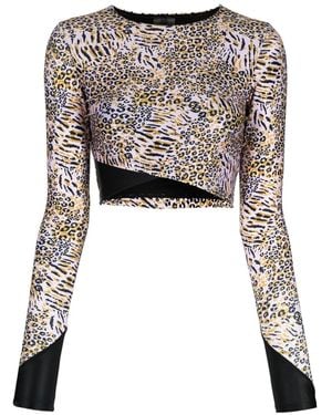 Duskii Crossover Rash Top - Black