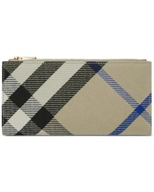 Burberry 二つ折り財布 - グレー