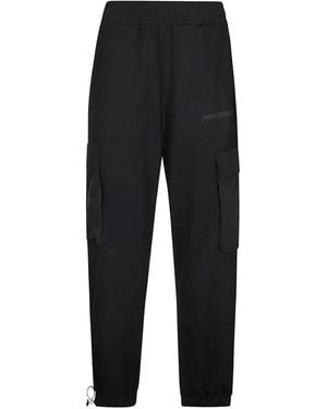 hinnominate Pantaloni Con Tasca Cargo - Nero