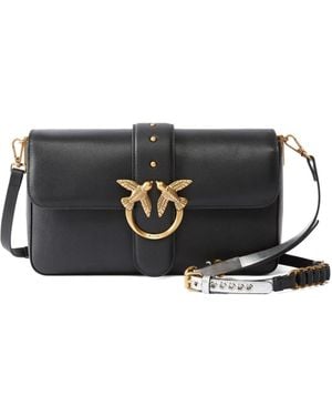 Pinko Borsa A Tracolla Love Birds - Nero