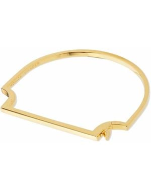 Monica Vinader Signature Skinny Bangle - Metallic