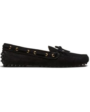 Car Shoe スエード ドライビングシューズ - ブラック