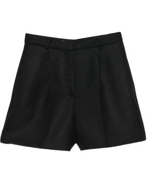 Herskind Pleated Shorts - Black