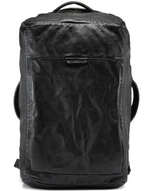 Officine Creative Helmet 052 Leather Backpack - Black