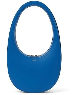Coperni Borsa A Spalla Swipe - Blu
