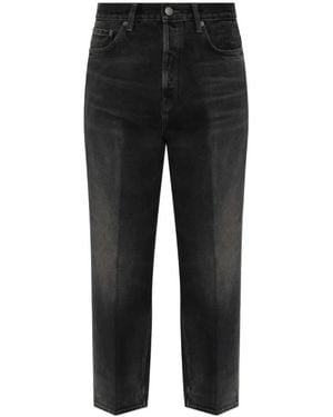 Haikure Betty Faded-Effect Jeans - Black