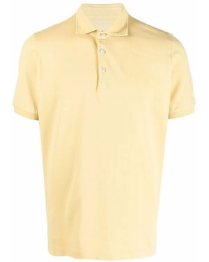 Mauro Ottaviani Kurzärmeliges Poloshirt - Gelb