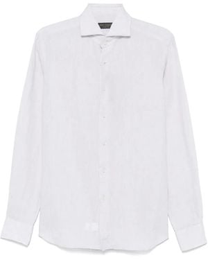 Dell'Oglio Linen Shirt - White