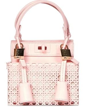 Giambattista Valli Mini Cage Lock Tote Bag - Pink