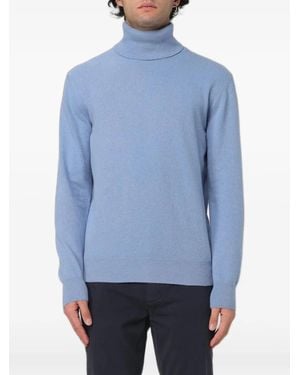 XC Roll-Neck Sweater - Blue
