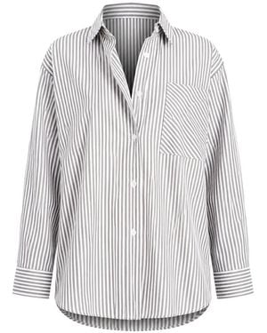 Pharaoh Marvin Striped Shirt - Gray