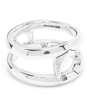 Stephen Webster Double Thorn Ring - Wit