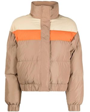 Rejina Pyo Otis Colour-Block Puffer Jacket - Pink