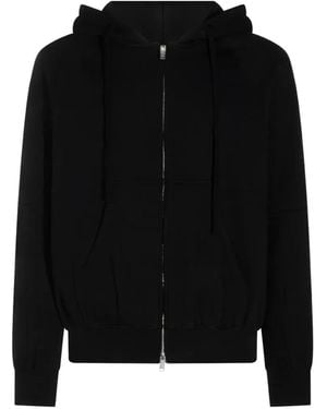 Thom Krom Sudadera Con Capucha Y Cordones - Negro
