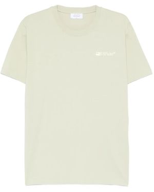 Off-White c/o Virgil Abloh ロゴモチーフ Tシャツ - ホワイト
