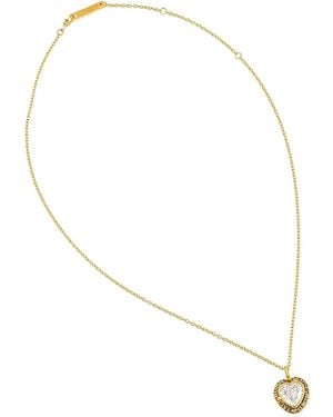 Ambush Collar Con Forma De Corazón - Blanco