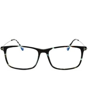 Tom Ford Rectangle-Frame Glasses - Multicolor