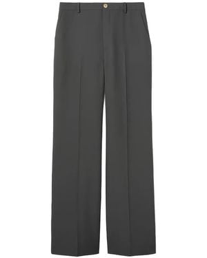 Gucci Button Trousers - Grey