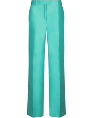 Liu Jo Shantung Pants - Green