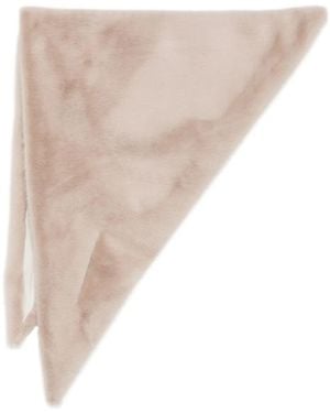 Herno Faux-Fur Scarf - Natural