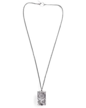 Enfants Riches Deprimes St. Teresa Pendant Necklace - White