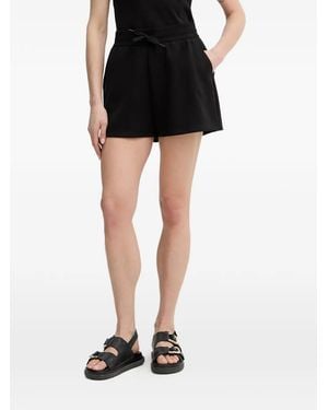 ARMANI EXCHANGE Shorts Mit Logo-Stickerei - Schwarz
