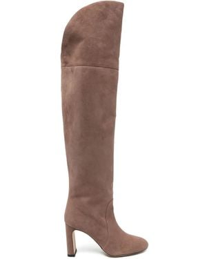 Stuart Weitzman Suede Knee-high Boots - Brown