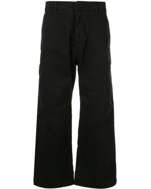 N°21 Weite Cropped-Hose - Schwarz