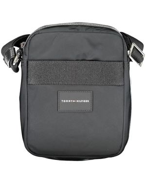Tommy Hilfiger Logo-Patch Crossbody Bag - Grey