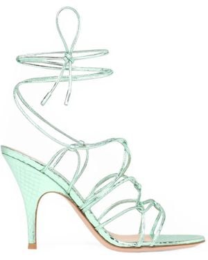 Gianvito Rossi Teti 95 Sandals - White