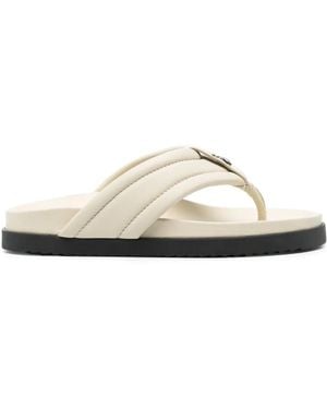 Patrizia Pepe Fly Slides - White