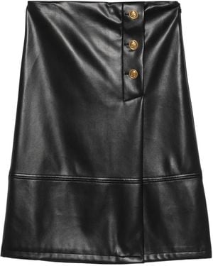 Twinset Button-Fastening Midi Skirt - Black