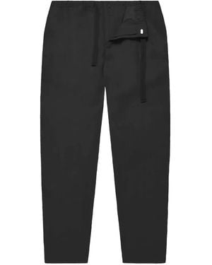Orlebar Brown Linen Drawstring Alex Trousers - Black