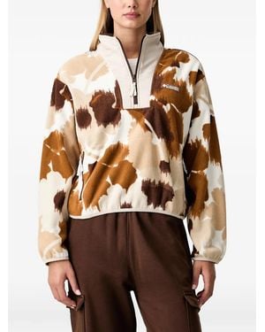 Columbia Sequoia Grove Ii Abstract-Print Fleece Sweatshirt - Brown