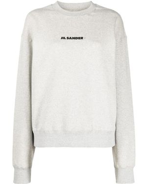 Jil Sander ロゴ スウェットシャツ - ホワイト