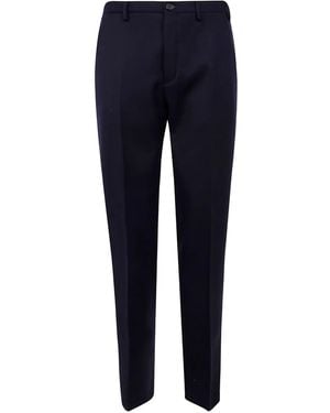 Incotex Pressed-crease trousers - Azul