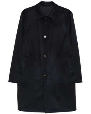 KIRED Single-Breasted Reversible Coat - Black
