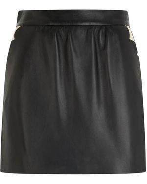 RED Valentino High-Waist Mini Skirt - Black