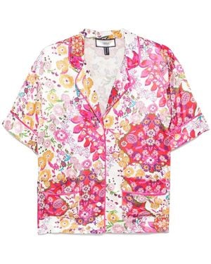 Nissa Printed Shirt - Pink