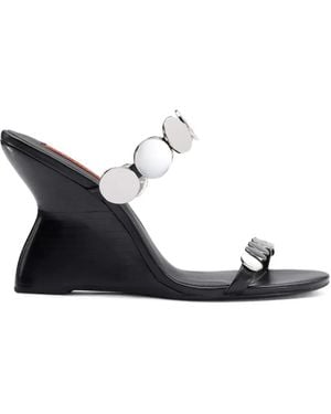 Simon Miller Disco Wedge Sandals - White